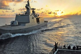The newest missile frigate of the French Navy entered the Black Sea