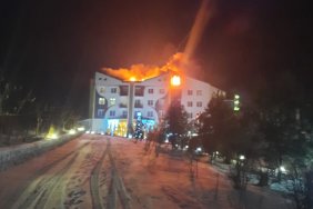 Large-scale fire in a hotel in the Vinnitsa region: the police opened proceedings