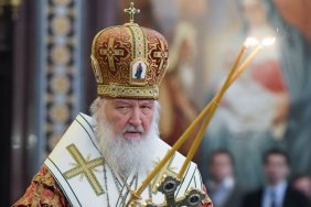 ROC Patriarch Kirill fell during a liturgy in Novorossiysk
