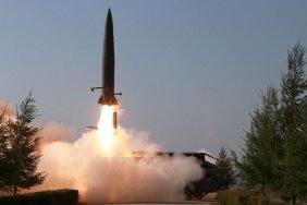 North Korea launched a ballistic missile, promising a 