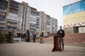 Zelenskyі came to Okhtyrka and presented the 