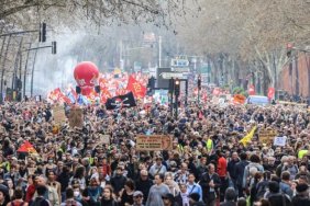 In France, more than a million people protested over the pension reform, and clashes broke out