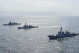 South Korean and US naval exercises amid nuclear threats from North Korea