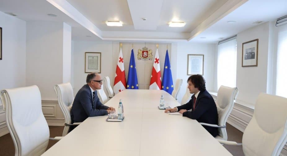 Georgian PM highlights strategic partnership with UK at farewell meeting with Ambassador