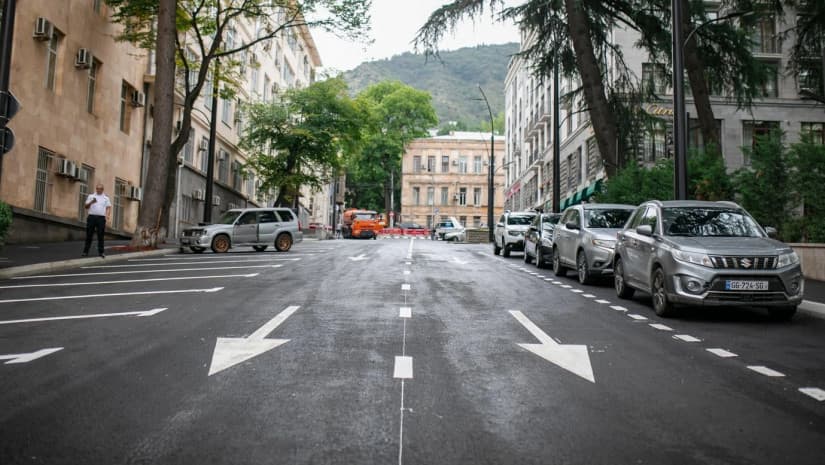 9 აპრილის ქუჩის რეაბილიტაცია დასრულდა