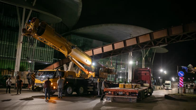 იუსტიციის სახლის მიმდებარედ საგზაო მოძრაობა ღამის საათებში დროებით შეიზღუდება