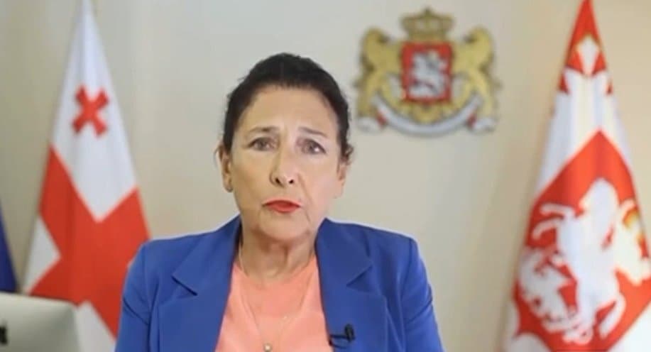 სალომე ზურაბიშვილი უკრაინელებს დამოუკიდებლობის დღეს ულოცავს