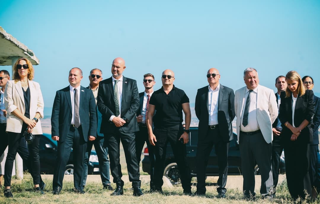 შს მინისტრის მოადგილემ ისრაელის პარლამენტის სპიკერს განსაკუთრებულ დავალებათა დეპარტამენტის ბაზაზე უმასპინძლა