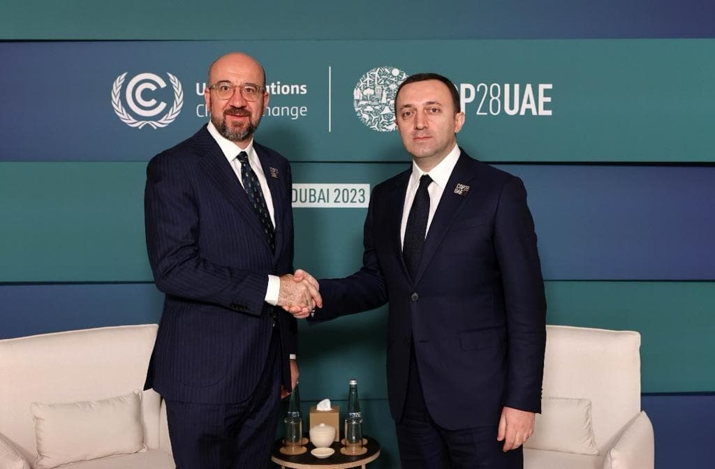 Michel affirms EU’s commitment to Georgia’s path to membership in meeting with PM Garibashvili