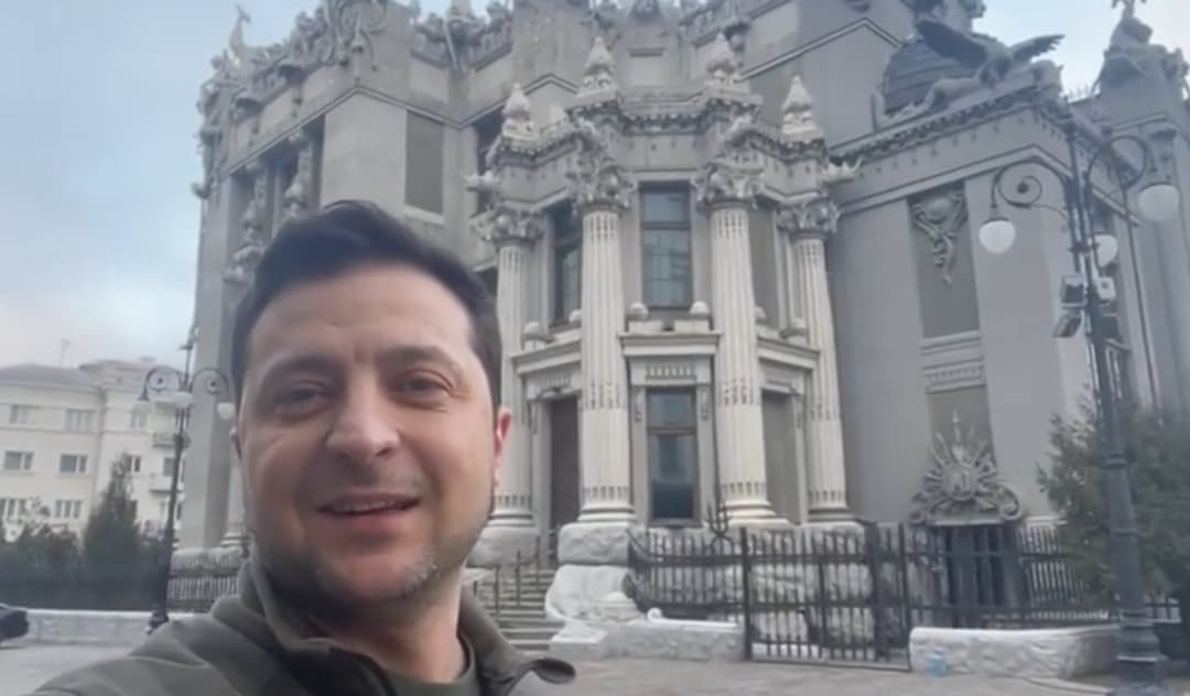 ვლადიმერ ზელენსკი – მე აქ ვარ, არანაირ იარაღს ჩვენ არ ვყრით, დავიცავთ ჩვენს ქვეყანას