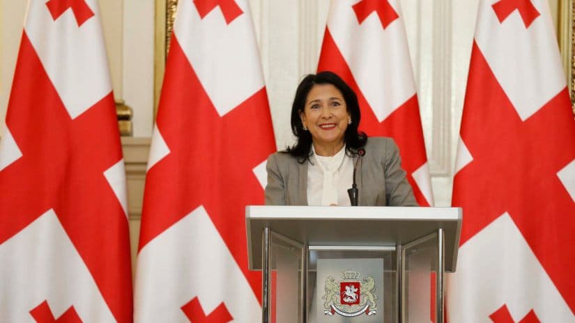 სალომე ზურაბიშვილი განცხადებას ხვალ გააკეთებს