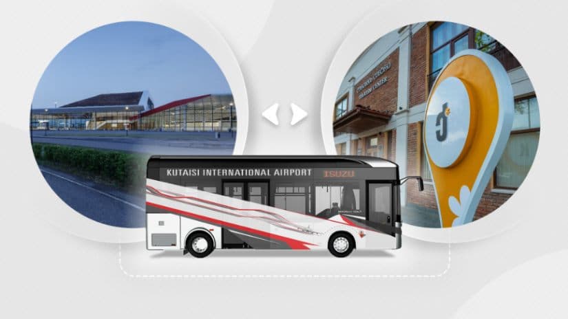 New bus service links Kutaisi airport to city center
