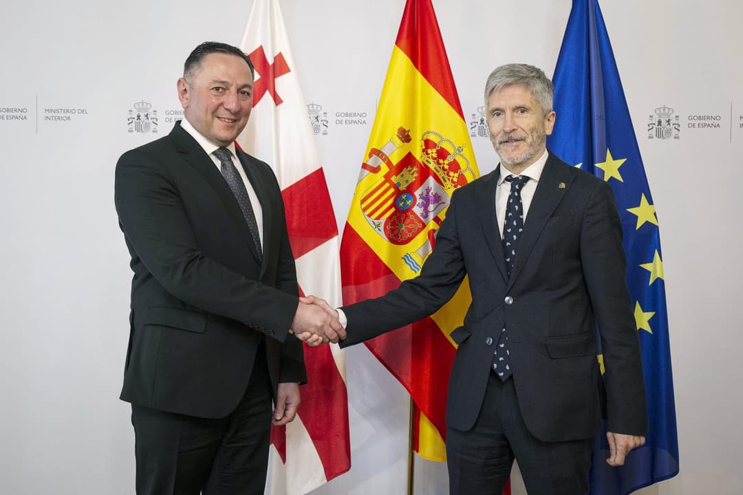 შს მინისტრი ოფიციალური ვიზიტის ფარგლებში ესპანეთის სამეფოს შს მინისტრს შეხვდა