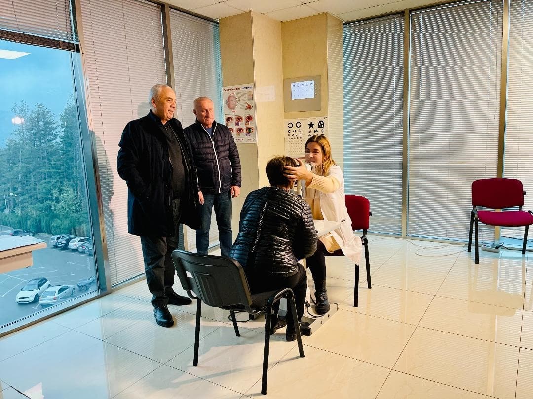 დევნილ მოსახლეობას სამედიცინო გამოკვლევები ჩაუტარდა