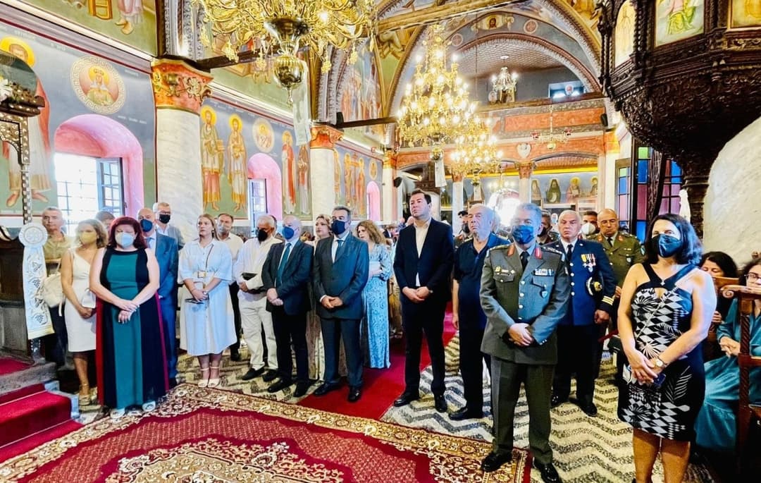 აფხაზეთის ავტონომიური რესპუბლიკის მთავრობის წარმომადგენლები როდოსის მიტროპოლიტ კირილე II-ის მიწვევით ლიტურგიას დაესწრნენ
