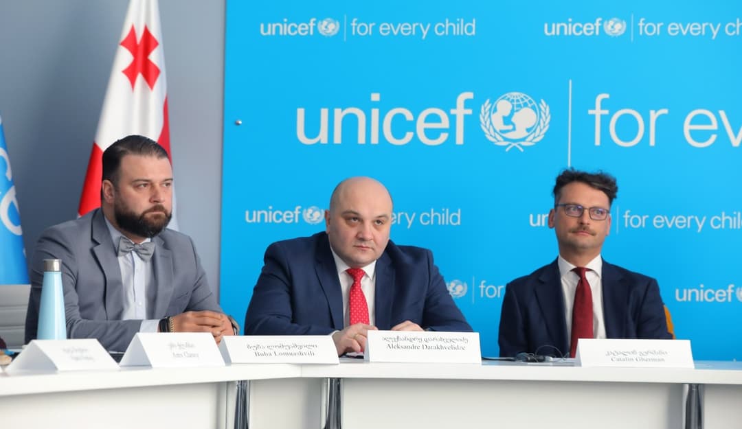 ალექსანდრე დარახველიძემ გაეროს ბავშვთა ფონდის და ევროკავშირის ერთობლივი პროექტის მმართველი კომიტეტის შეხვედრაში მონაწილეობა მიიღო