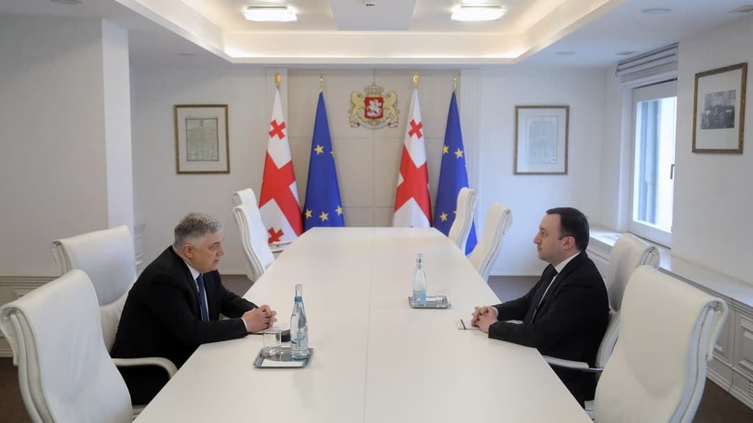 ირაკლი ღარიბაშვილი ხორვატიაში საქართველოს ახლა ელჩს ზაალ გოგსაძეს შეხვდა