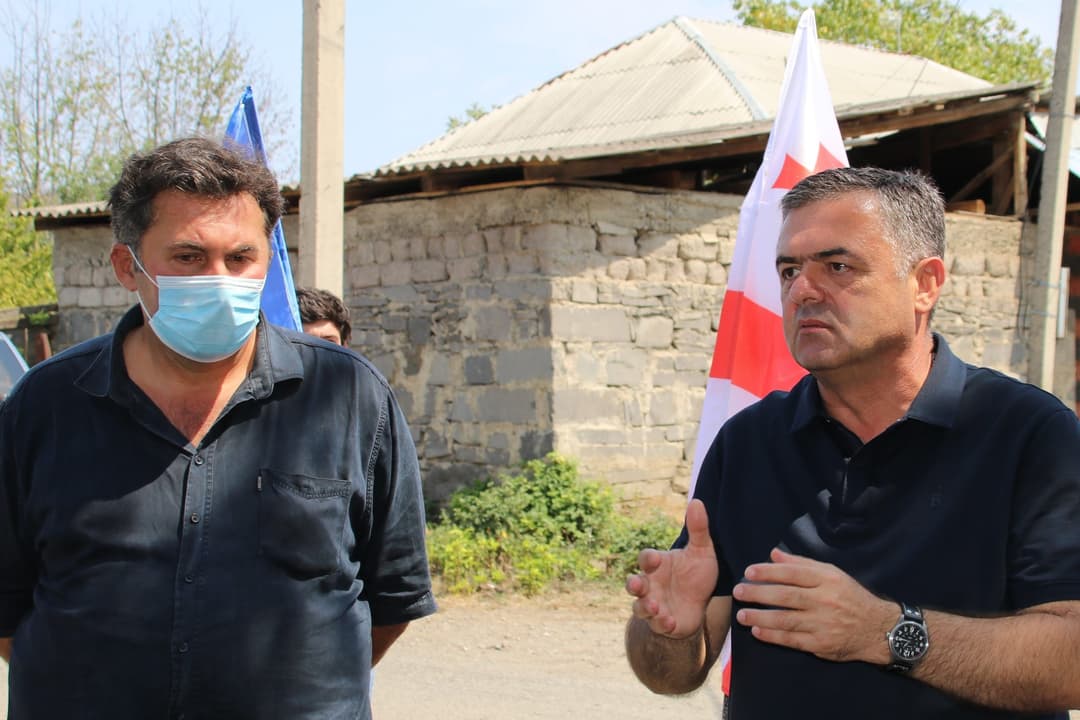 დავით შერაზადიშვილი ზვარეთისა და რატევანის მოსახლეობას შეხვდა