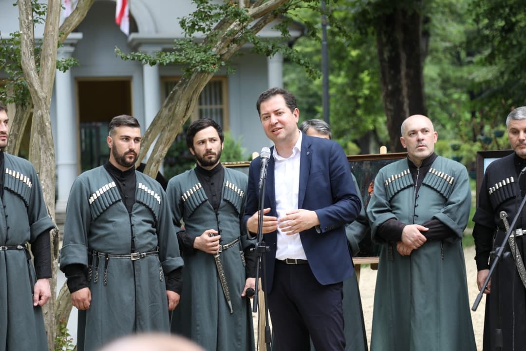 დავით ფაცაცია ზუგდიდში შემოქმედებით საღამოს დაესწრო