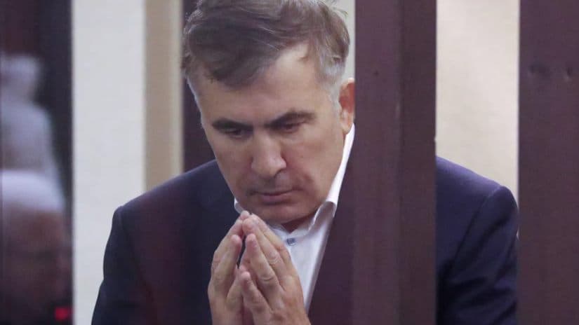 Ex-Pres. Saakashvili calls for “loud” public protests “against injustice”