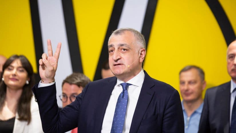 Lelo leader Khazaradze quits MP mandate