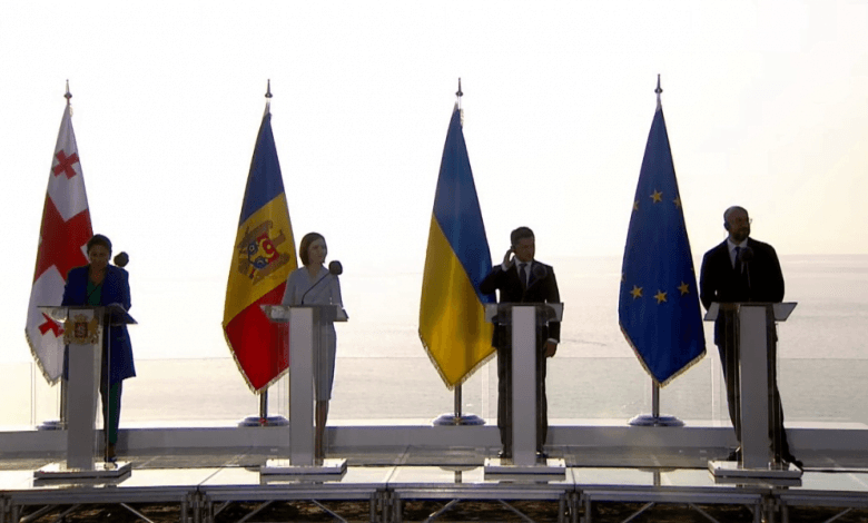 Georgia, Ukraine, Moldova Sign Declaration on EU Integration