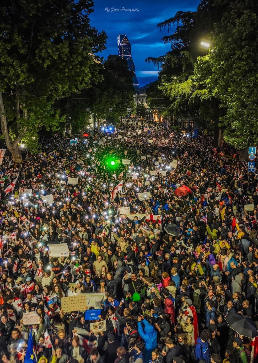 Freedom House “stands in solidarity” with Georgian protesters against transparency bill