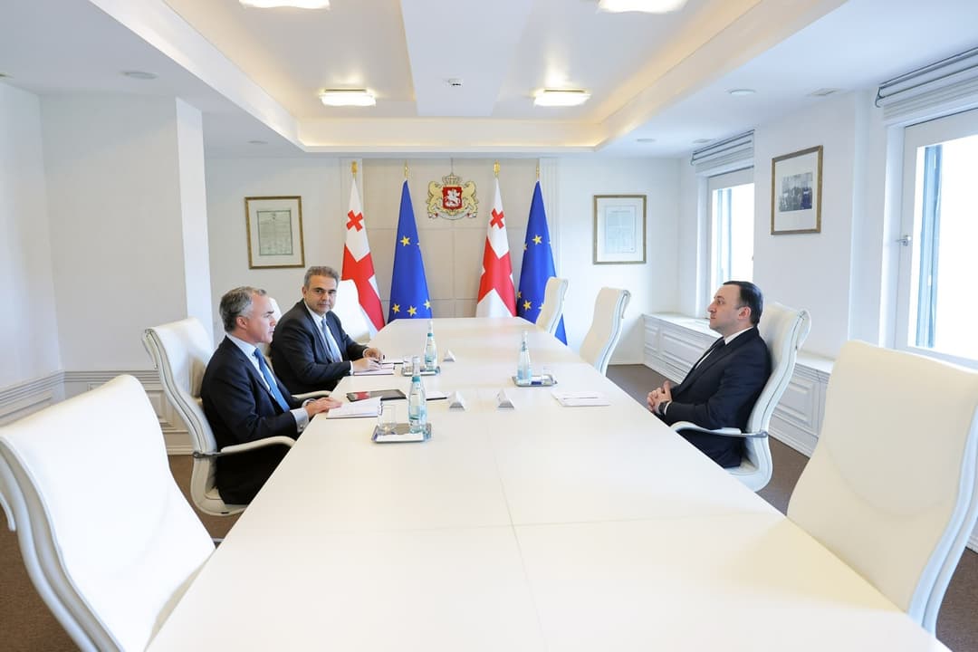 ირაკლი ღარიბაშვილი საერთაშორისო სავალუტო ფონდის შუა და ცენტრალური აზიის დეპარტამენტის მისიის ხელმძღვანელს შეხვდა