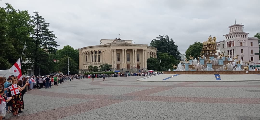 ქუთაისში ევროინტეგრაციის მხარდამჭერი აქცია გაიმართა