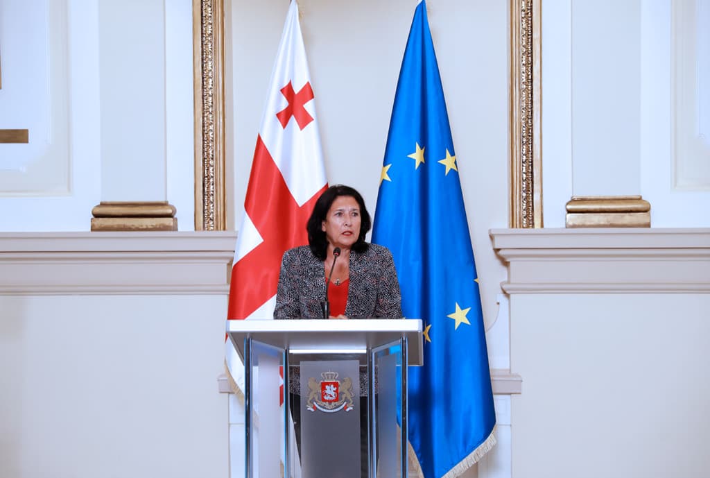 სალომე ზურაბიშვილი – ქვეყანა, რომელიც არ არის გაერთიანებული შიგნით, ვერ ისაუბრებს ოკუპირებული ტერიტორიების გაერთიანებაზე