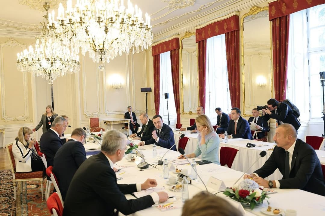 ირაკლი ღარიბაშვილის თანათავმჯდომარეობით, პრაღაში მაღალი დონის თემატური დისკუსია გაიმართა