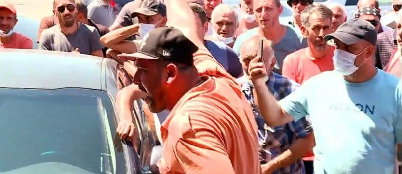 “თბილსერვისის” თანამშრომლების პროტესტი გრძელდება