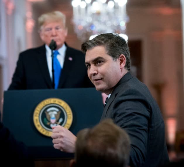 Jim Acosta: I’ve never seen Trump this alone