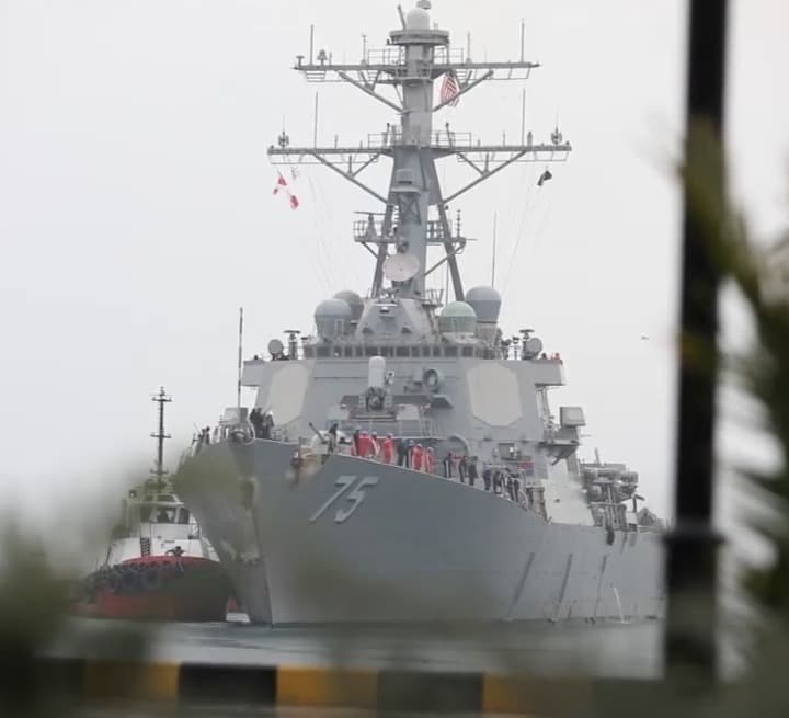 საქართველოს ტერიტორიულ წყლებში აშშ-ის სამხედრო-საზღვაო ძალების ხომალდი “დონალდ კუკი“ შემოვიდა