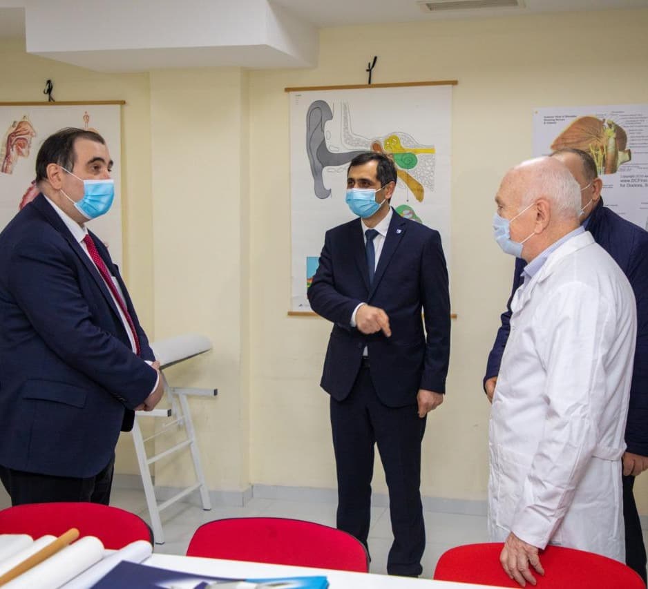 მიხეილ ჩხენკელი “ევროპის უნივერსიტეტს” სტუმრობდა