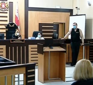 ნიკა მელიას სასამართლო პროცესი 2 საათზე მეტია, გრძელდება