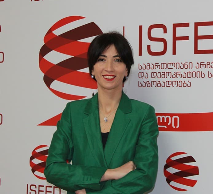 ISFED-ის ახალი აღმასრულებელი დირექტორი ნინო დოლიძე იქნება