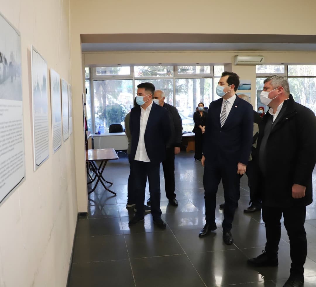 ოკუპაციის 100 წელი – ზუგდიდში გამართულ გამოფენას სახელმწიფო რწმუნებული დაესწრო