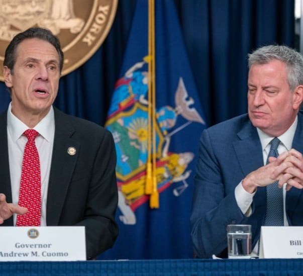NYC mayor calls on Cuomo to quit over harassment claims