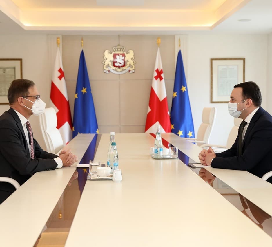 “პრემიერს დავუდასტურე გერმანიის სურვილი, იყოს პოზიტიური პარტნიორი საქართველოს განვითარების პროცესში”