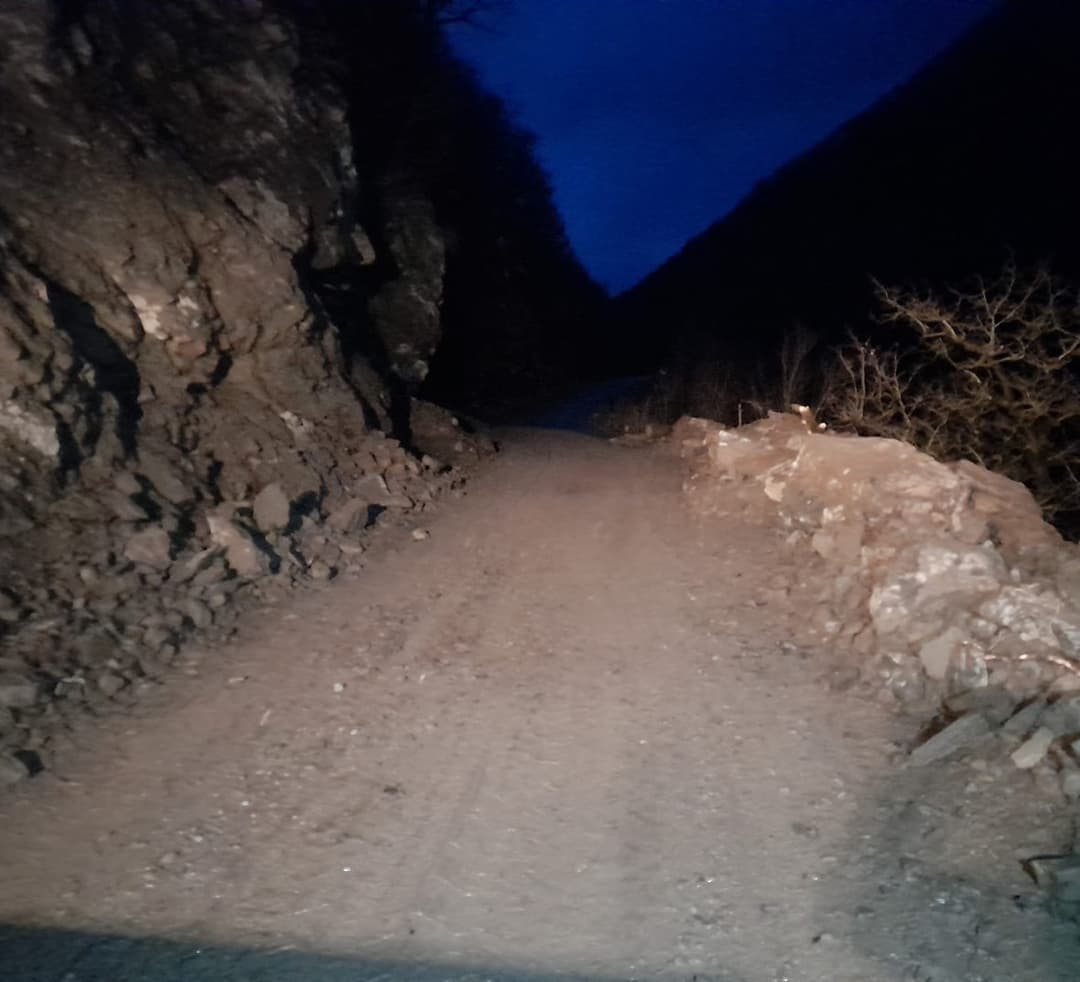 ოშპიტელი-გუდამაყრის საავტომობილო გზის მონაკვეთზე საავტომობილო მოძრაობა აღდგა