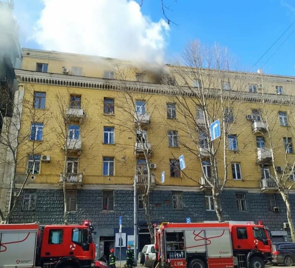 პეკინის გამზირზე გაჩენილი ხანძარი ლიკვიდირებულია