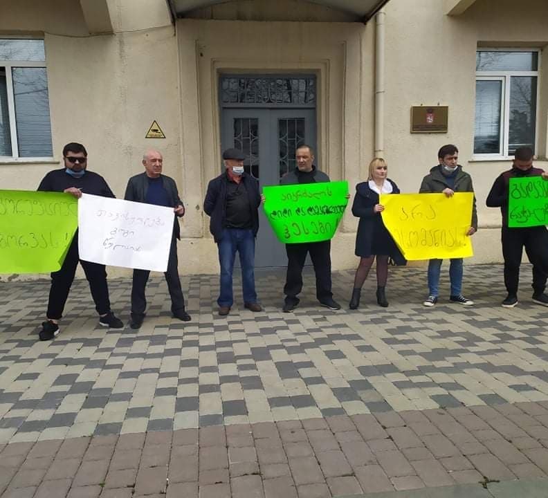 ქუთაისში წულაიას გათავისუფლების და ნამახვანჰესის მშენებლობის შეჩერების მოთხოვნით აქცია გაიმართა