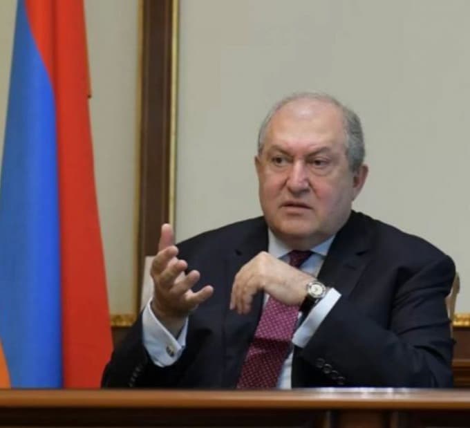 საქართველოს დღეს ოფიციალური ვიზიტით სომხეთის პრეზიდენტი ეწვევა