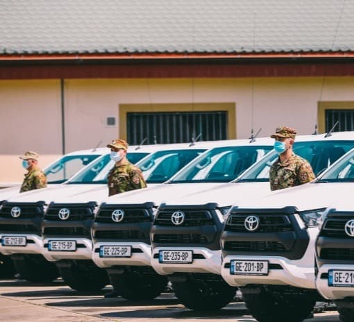 ევროკავშირმა საქართველოს სასაზღვრო პოლიციას 30 ავტომობილი გადასცა