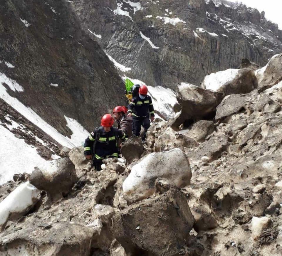 მაშველებმა თრუსოს ხეობაში მამაკაცი გადაარჩინეს