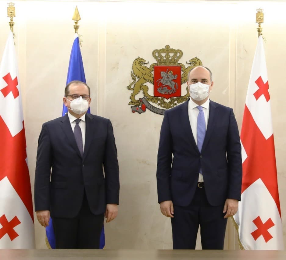 თავდაცვის მინისტრი ევროკავშირის მონიტორინგის მისიის (EUMM) ხელმძღვანელს შეხვდა