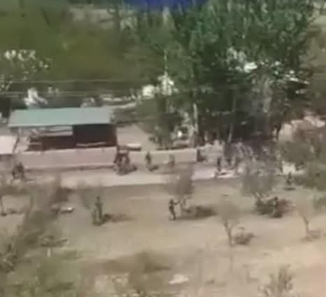 Fire on the border of Kyrgyzstan and Tajikistan resumed