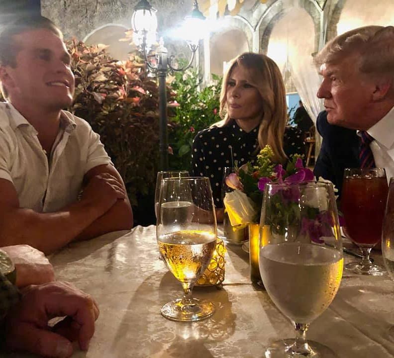 Donald Trump’s first public appearance after Joe Biden’s election