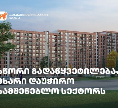 “საქართველოს ბანკის” მხარდაჭერით “ვივა ჯგუფმა“ ახალი საცხოვრებელი კომპლექსი ააშენა